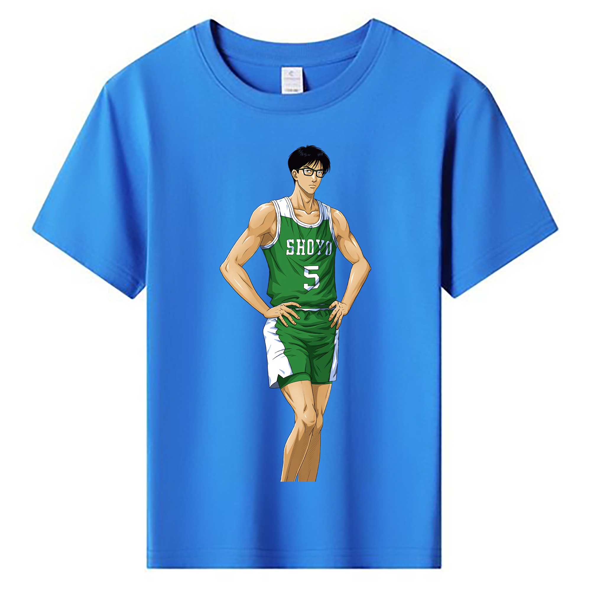（画像用） SLAM DUNK／スラムダンク 綿100％キッズTシャツ（フロントプリント）